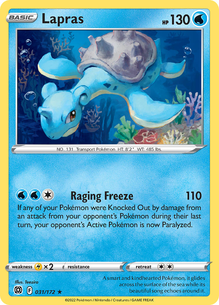 031/172  Lapras