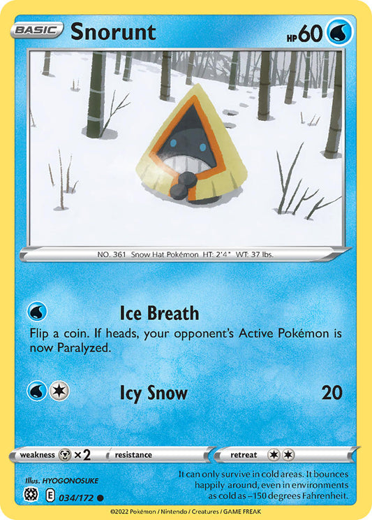 034/172  Snorunt