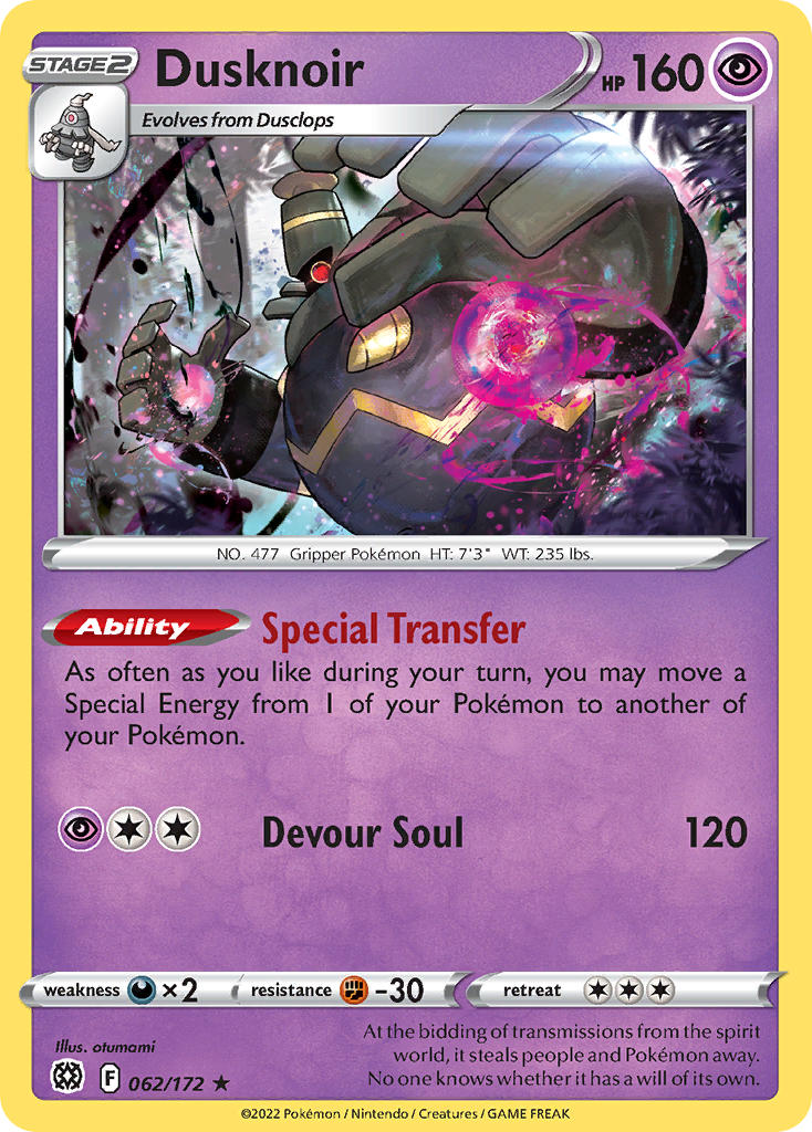 062/172  Dusknoir