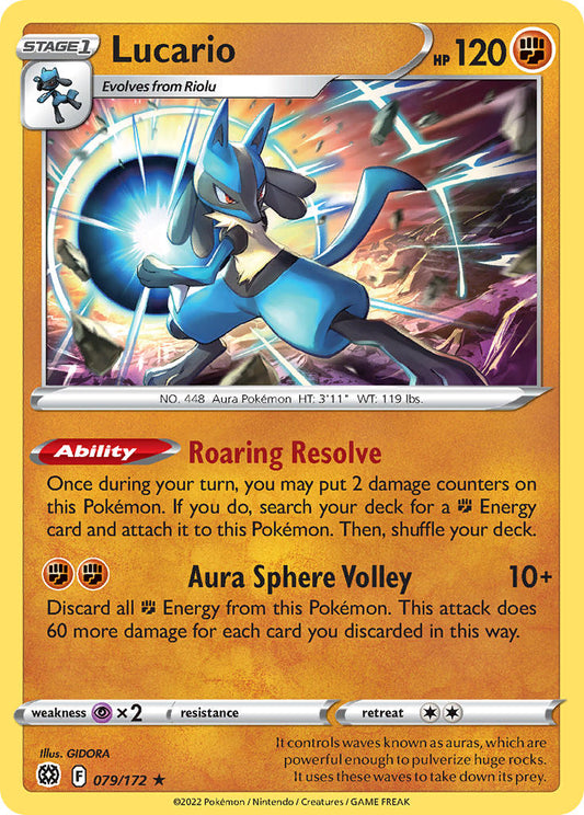 079/172  Lucario