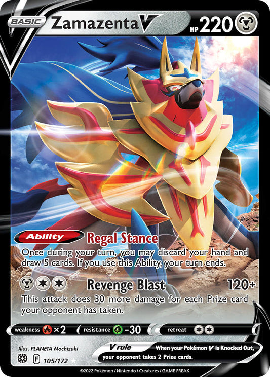 105/172  Zamazenta V