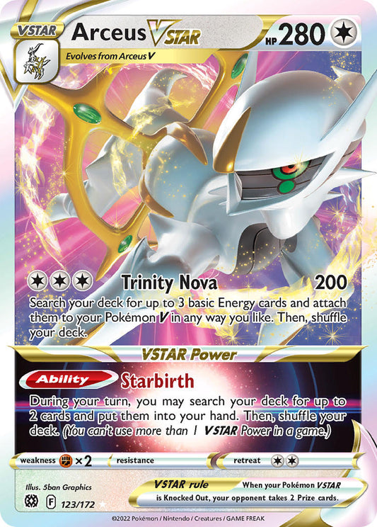 123/172  Arceus VSTAR