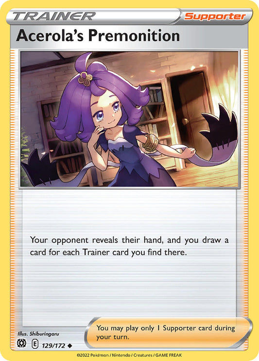129/172  Acerola's Premonition