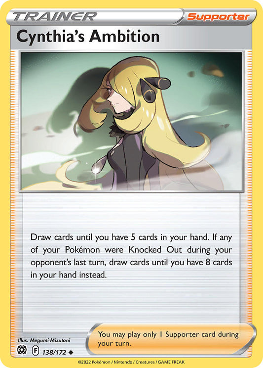 138/172  Cynthia's Ambition