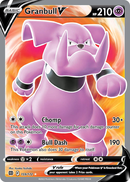 159/172  Granbull V (Full Art)