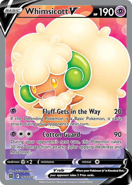 160/172  Whimsicott V (Full Art)