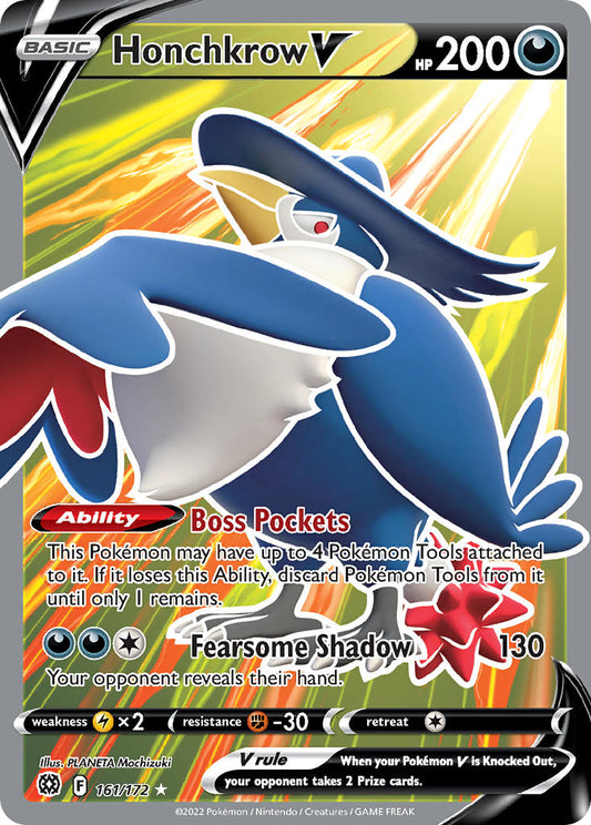 161/172  Honchkrow V (Full Art)