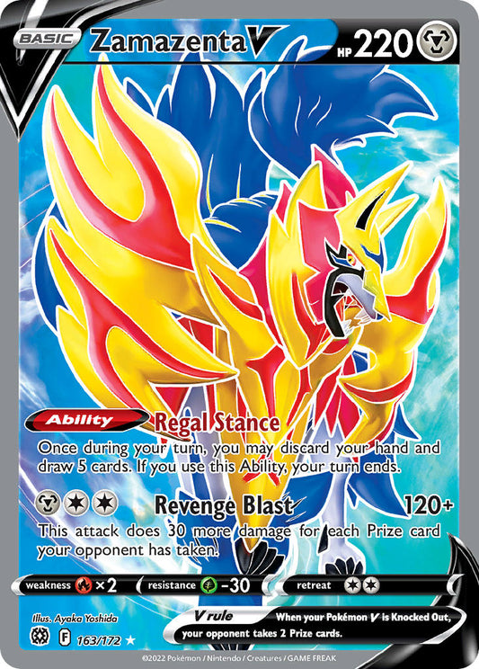 163/172  Zamazenta V (Full Art)