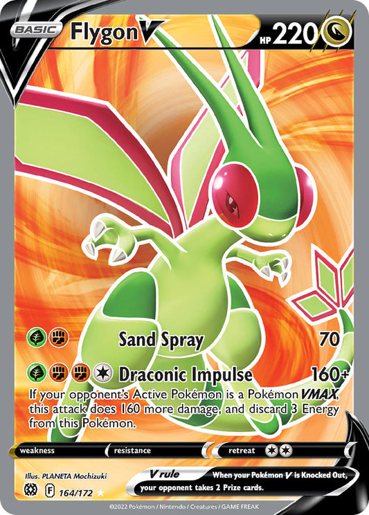 164/172  Flygon V (Full Art)