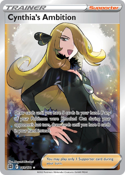 169/172  Cynthia's Ambition (Full Art)