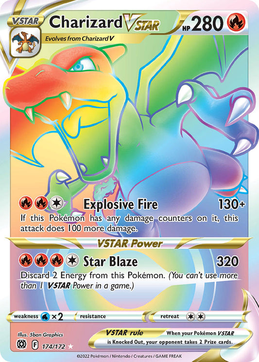 174/172  Charizard VSTAR (Secret)