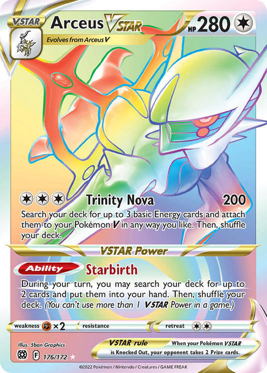 176/172  Arceus VSTAR (Secret) (176)
