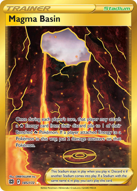 185/172  Magma Basin (Secret)