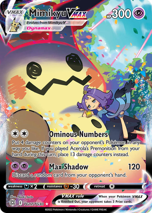 TG17/TG30  Mimikyu VMAX