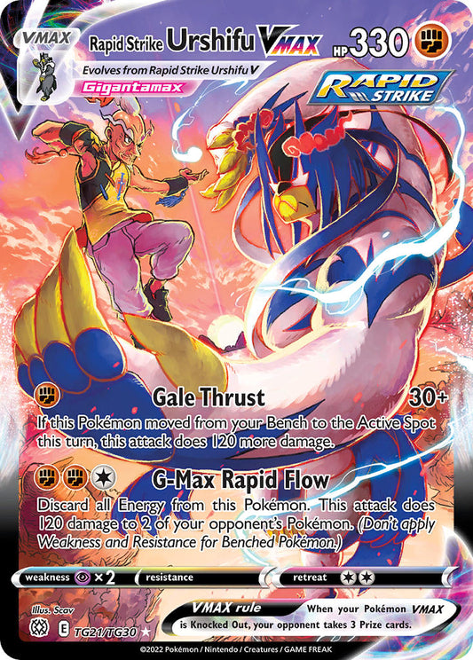 TG21/TG30  Rapid Strike Urshifu VMAX