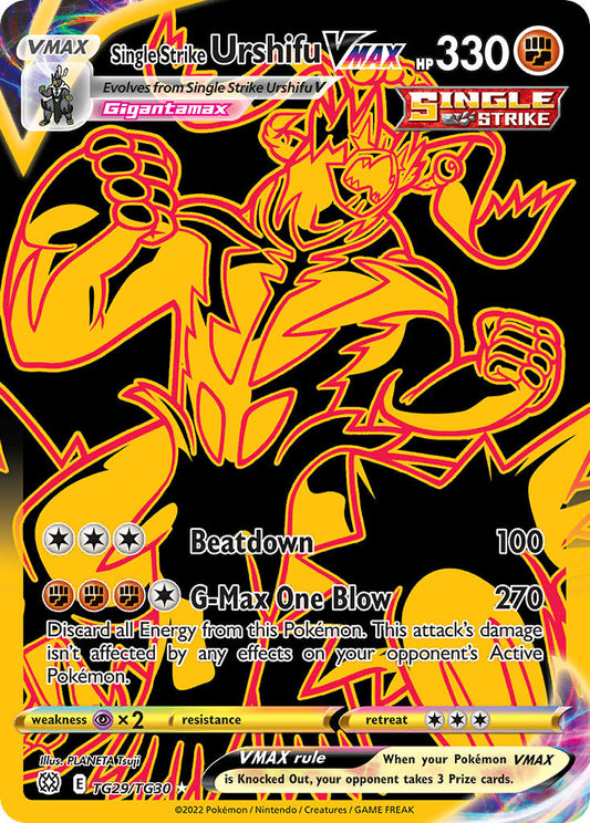 TG29/TG30  Single Strike Urshifu VMAX (Secret)