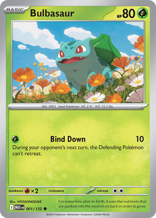 001/132  Bulbasaur - 001/132