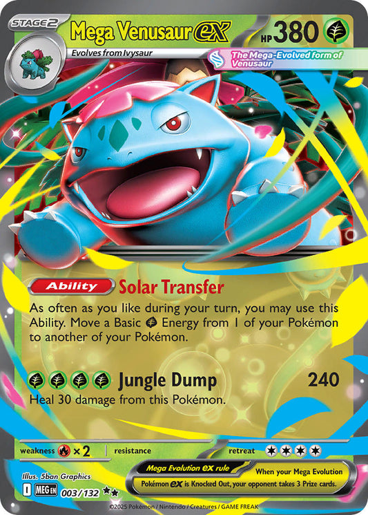 003/132  Mega Venusaur ex - 003/132