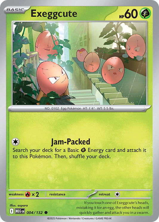 004/132  Exeggcute