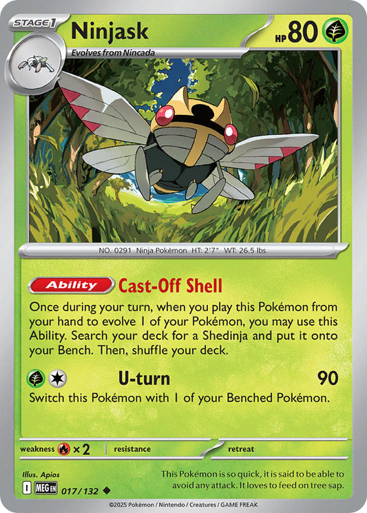 017/132  Ninjask - 017/132