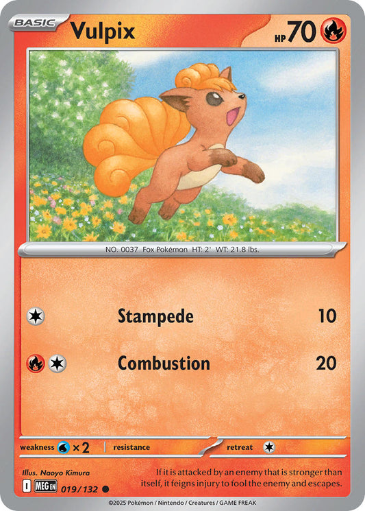019/132  Vulpix - 019/132