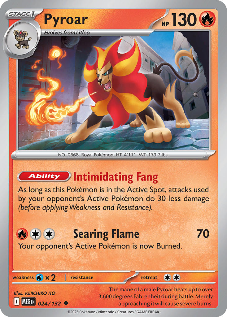 024/132  Pyroar