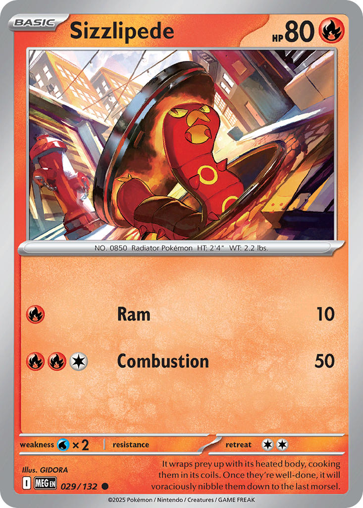 029/132  Sizzlipede
