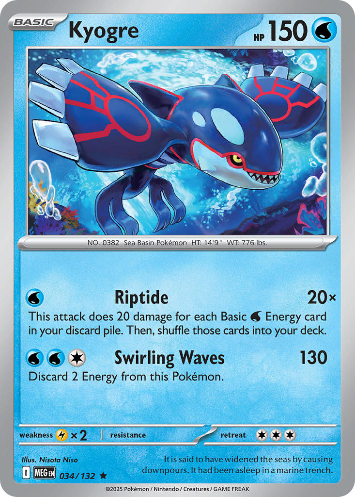 034/132  Kyogre