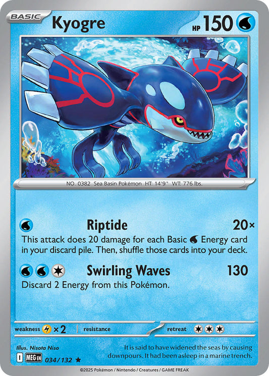 034/132  Kyogre