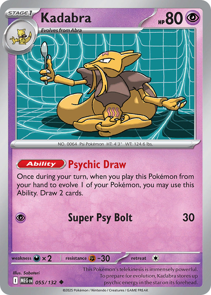 055/132  Kadabra