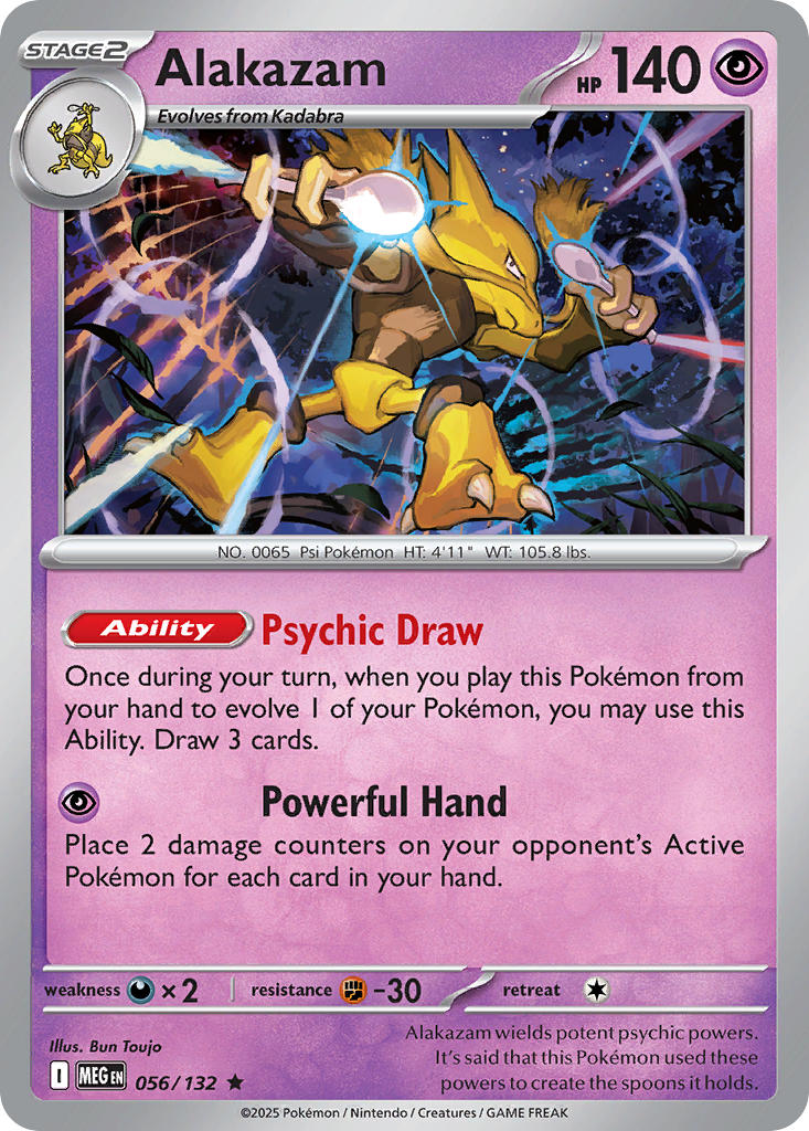 056/132  Alakazam