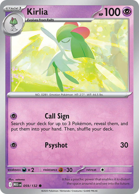 059/132  Kirlia