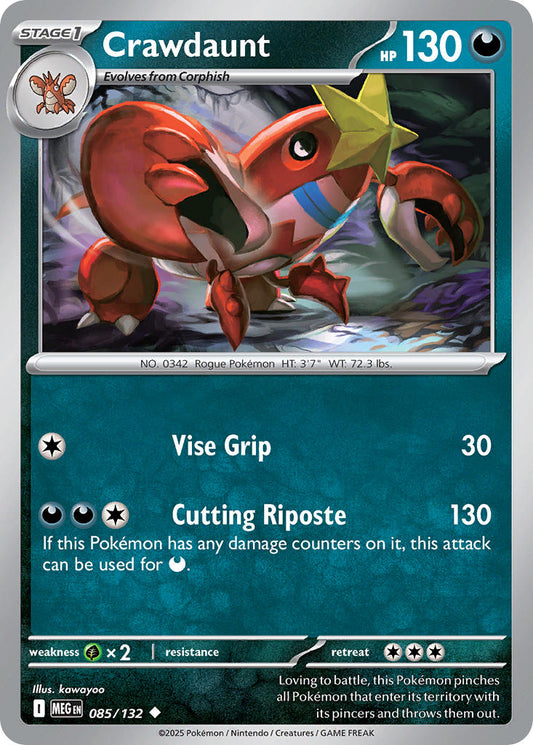 085/132  Crawdaunt