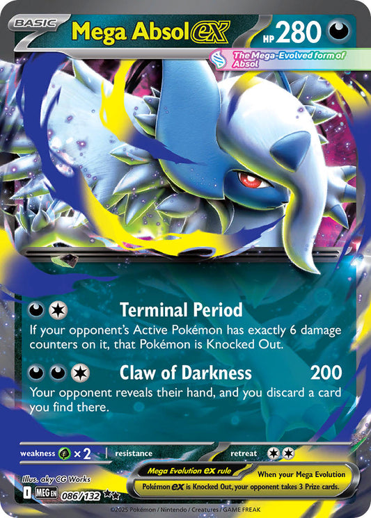 086/132  Mega Absol ex - 086/132