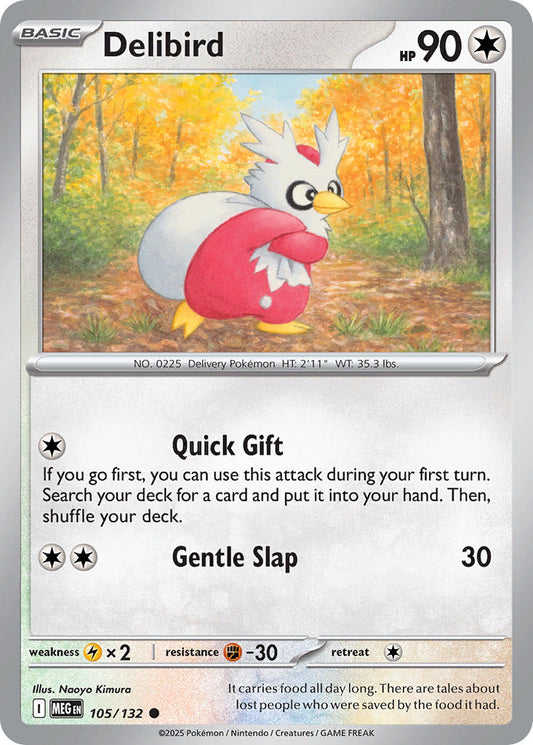 105/132  Delibird - 105/132