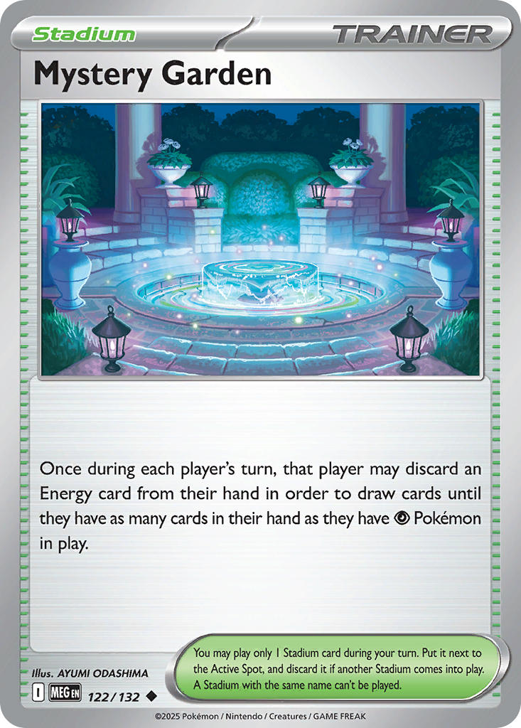 122/132  Mystery Garden - 122/132