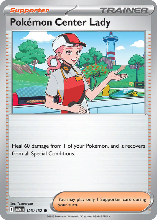 123/132  Pokemon Center Lady
