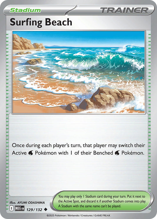 129/132  Surfing Beach