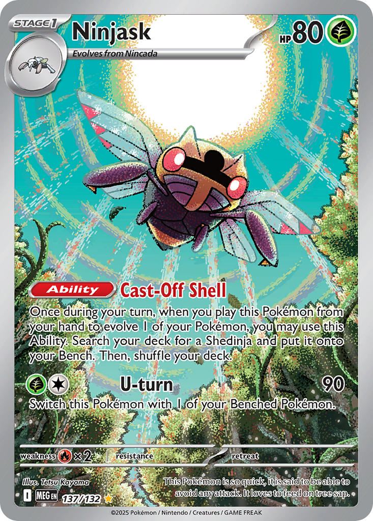 137/132  Ninjask - 137/132