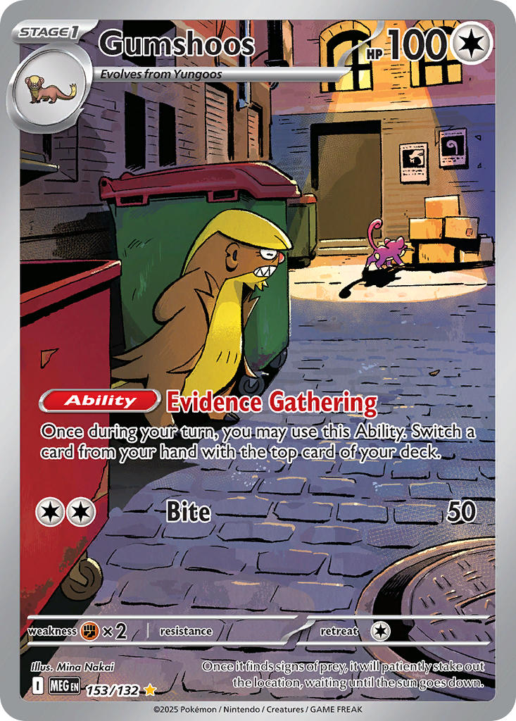 153/132  Gumshoos - 153/132