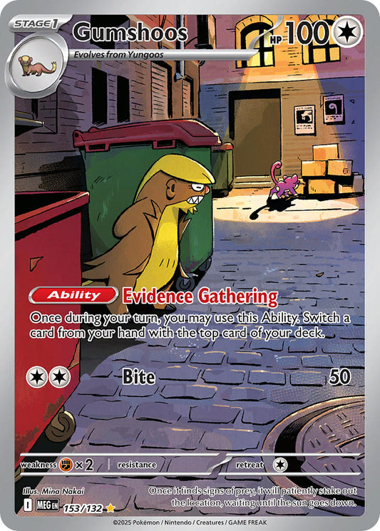 153/132  Gumshoos - 153/132