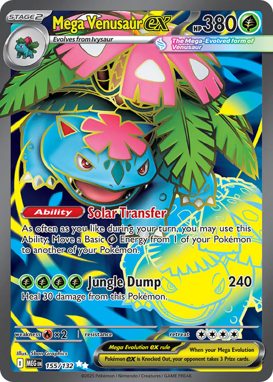 155/132  Mega Venusaur ex - 155/132