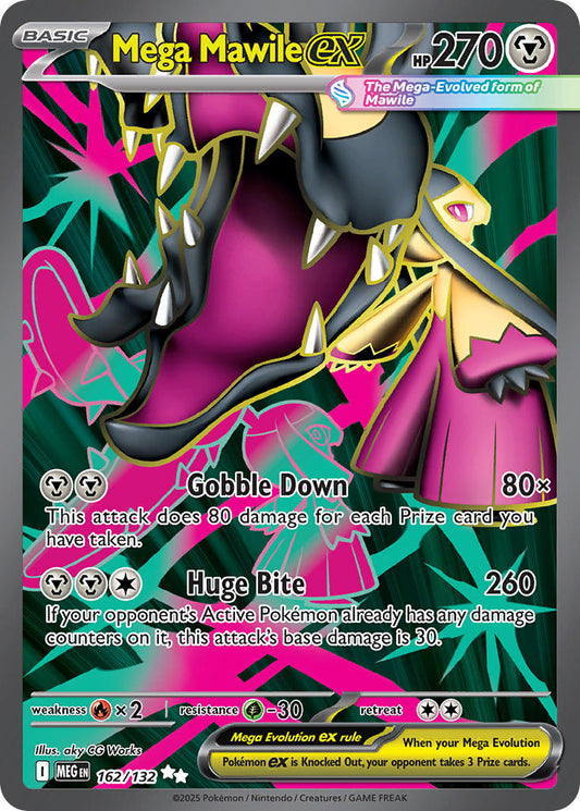 162/132  Mega Mawile ex - 162/132