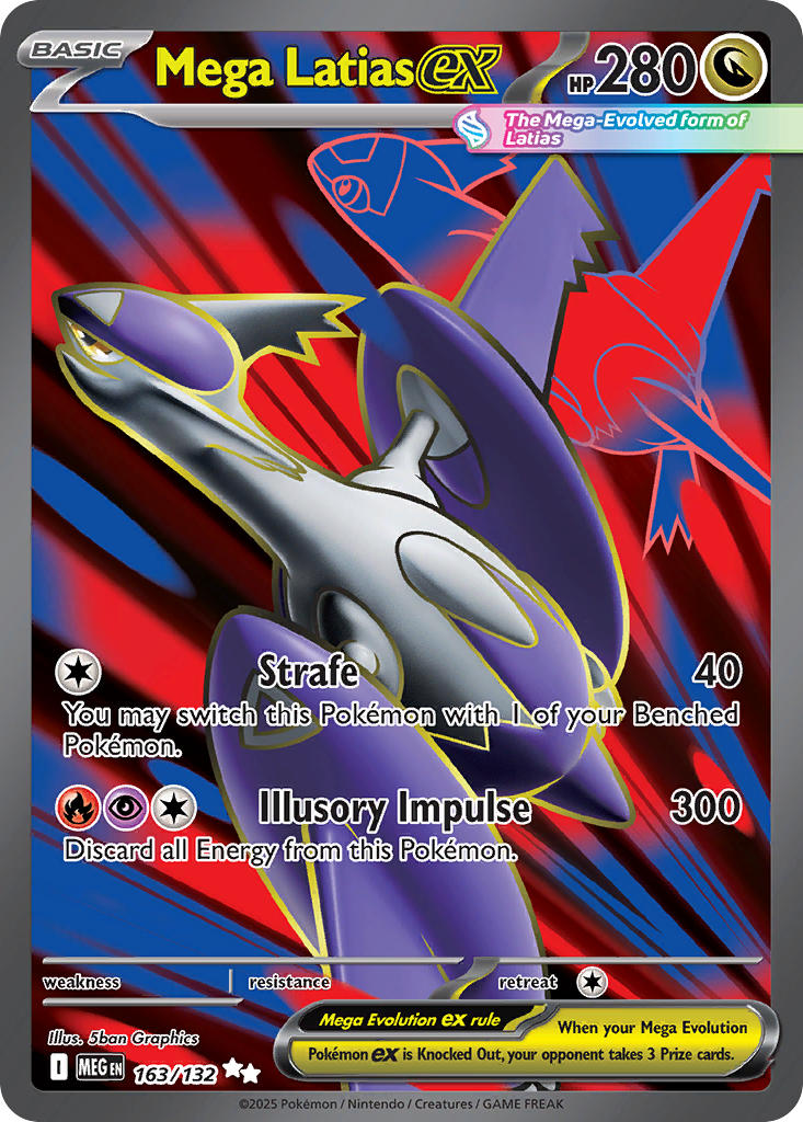 163/132  Mega Latias ex - 163/132