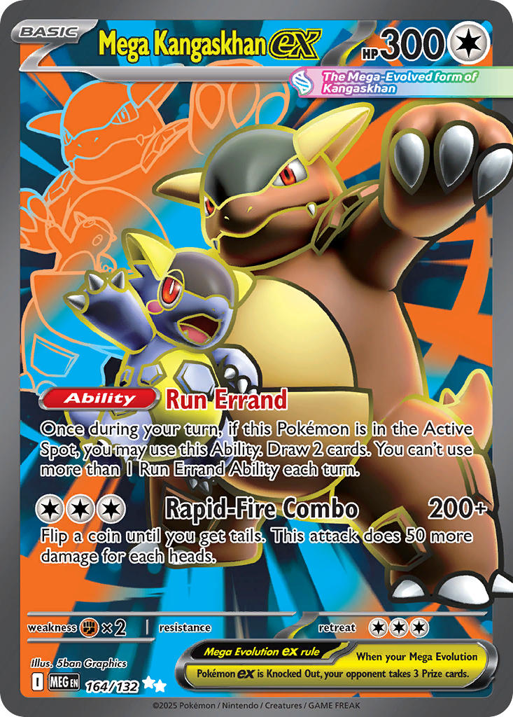 164/132  Mega Kangaskhan ex - 164/132