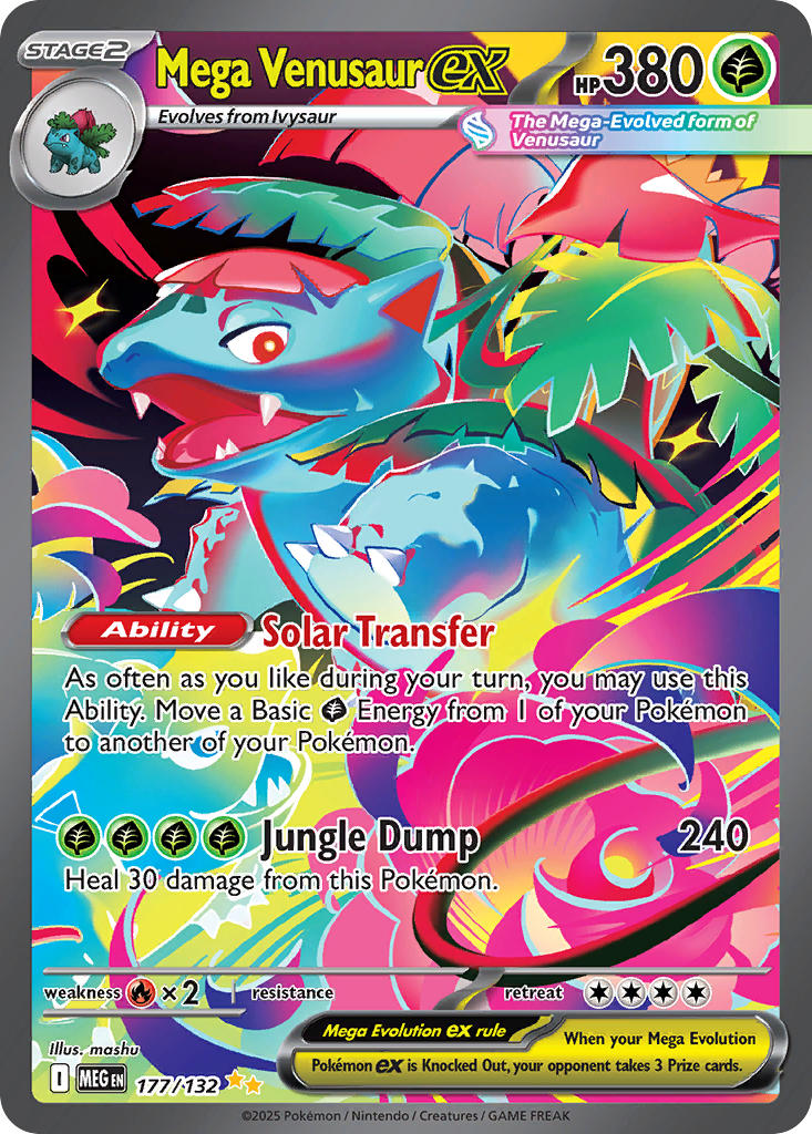 177/132  Mega Venusaur ex - 177/132