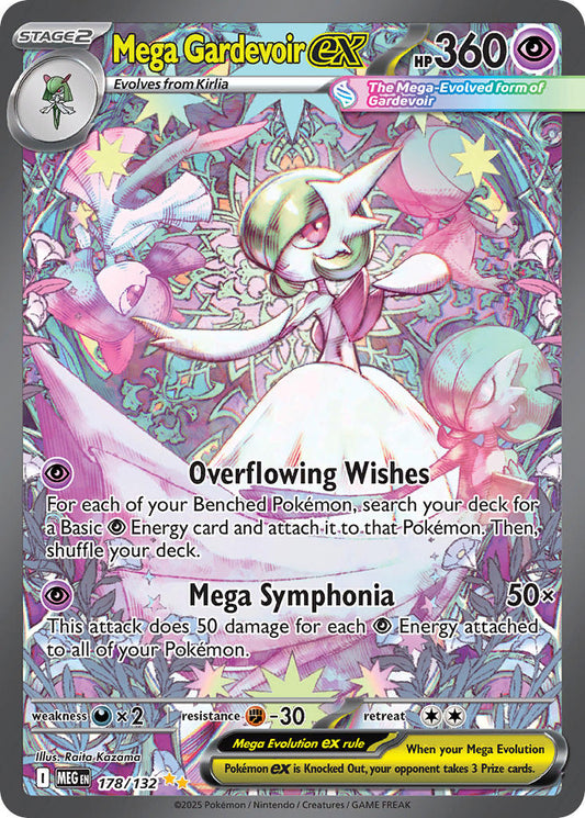 178/132  Mega Gardevoir ex - 178/132