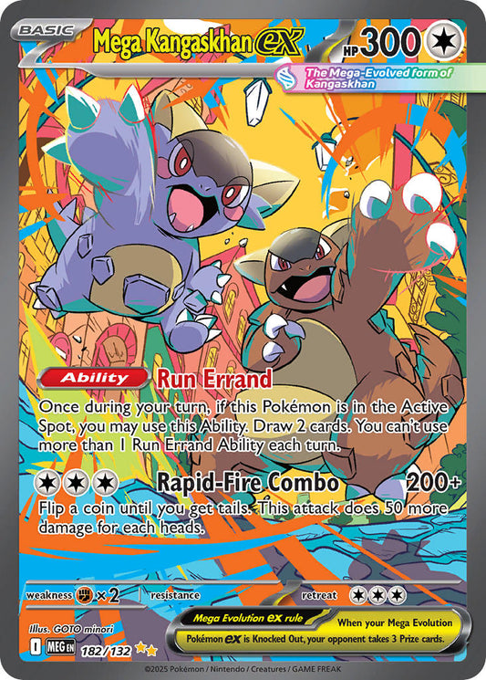 182/132  Mega Kangaskhan ex - 182/132