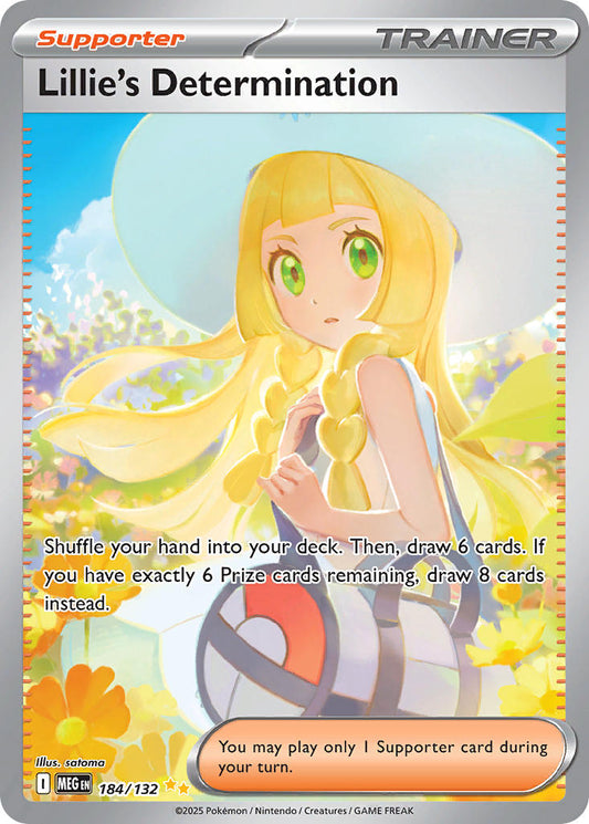 184/132  Lillie's Determination - 184/132