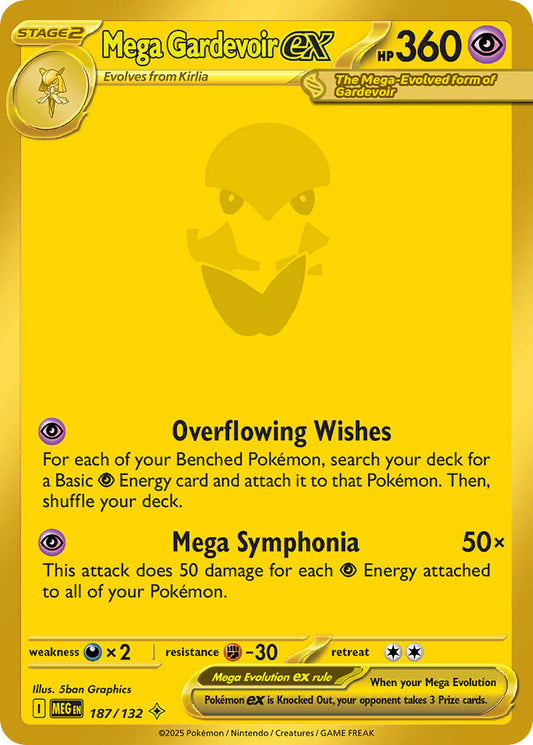187/132  Mega Gardevoir ex - 187/132